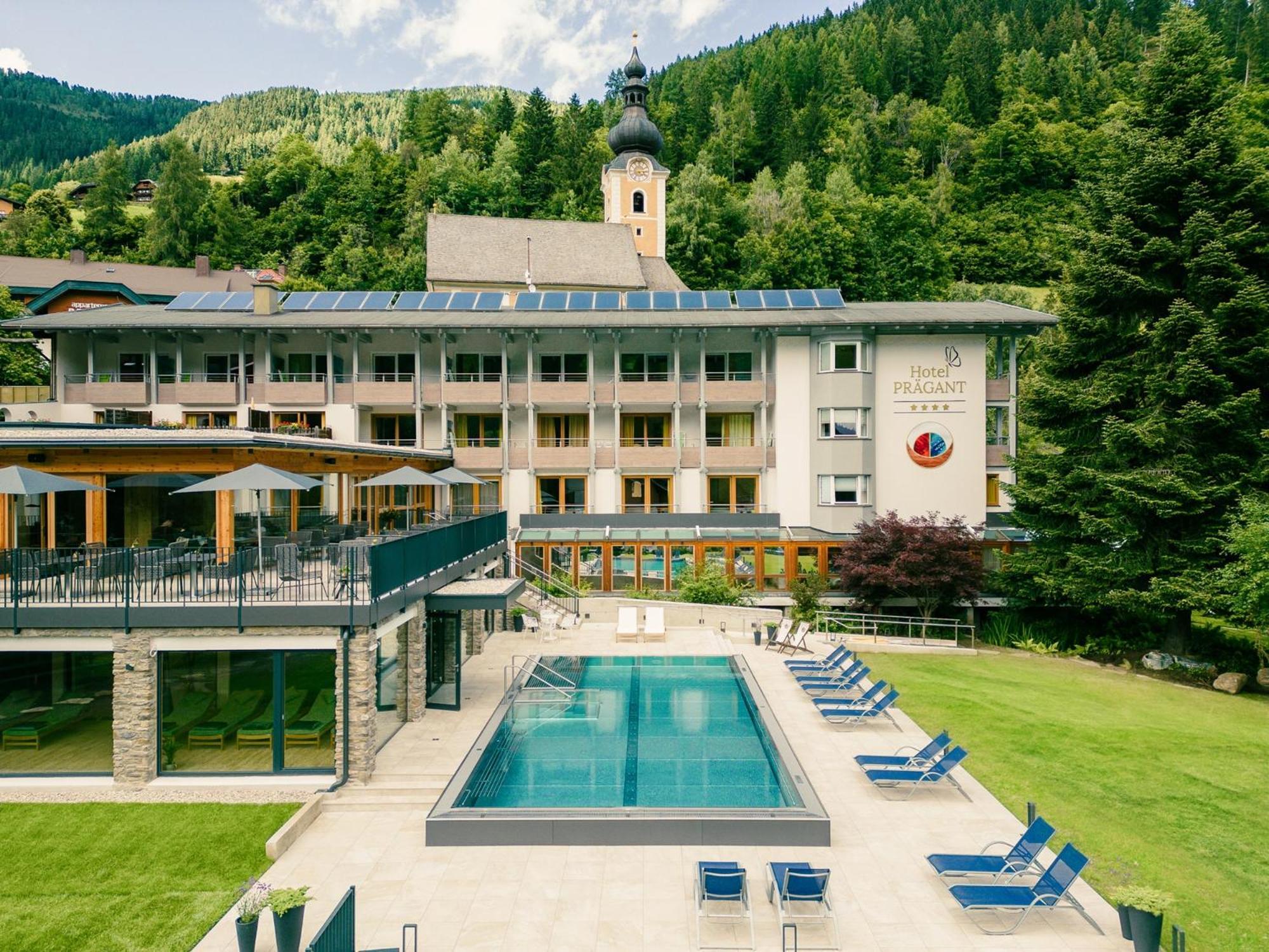 Hotel Prägant Bad Kleinkirchheim Bagian luar foto